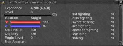 Signature for player Test Pk